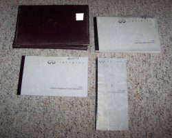 1991 Infiniti G20 Owner's Manual Set