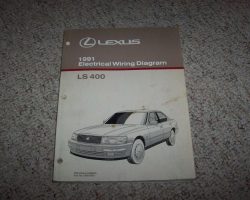 1991 Lexus LS400 Electrical Wiring Diagram Manual