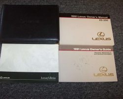 1991 Lexus ES250 Owner's Manual Set