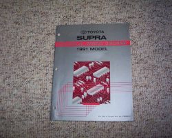 1991 Toyota Supra Electrical Wiring Diagram Manual