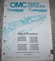 1991 Johnson Evinrude 150 & 175 HP Models Parts Catalog