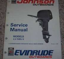 1991 Johnson Evinrude 3 HP Models Service Manual