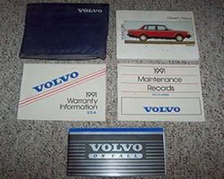 1991 Volvo 240 Owner's Manual Set