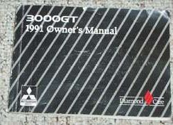 1991 Mitsubishi 3000GT Owner's Manual