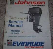 1991 Johnson Evinrude 55 HP Models Service Manual