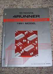 1991 Toyota 4Runner Electrical Wiring Diagram Manual