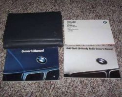 1991 BMW 525i, 535i, M5 Owner's Manual Set