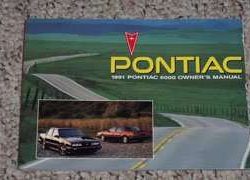 1991 Pontiac 6000 Owner's Manual