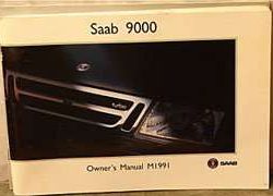 1991 Saab 9000 Owner's Manual