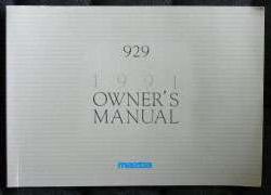 1991 Mazda 929 Owner's Manual