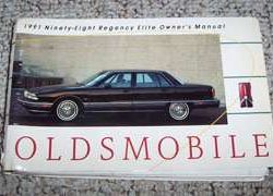 1991 Oldsmobile Ninety-Eight Regency Elite Owner's Manual
