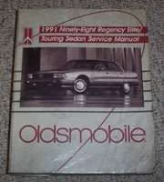 1991 Oldsmobile Ninety-Eight Regency Elite & Touring Sedan Service Manual