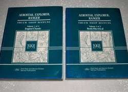 1991 Ford Aerostar, Explorer & Ranger Service Manual