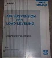 1991 Dodge Ram Wagon Air Suspension & Load Leveling Chassis Diagnostic Procedures