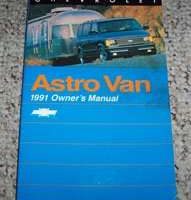 1991 Chevrolet Astro Owner's Manual