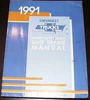 1991 Chevrolet C/K Pickup Truck Unit Repair Manual