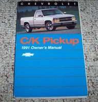1991 Chevrolet C/K Pickup Truck Owner's Manual