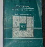 1991 Ford CL-9000 & CLT-9000 Truck Service Manual