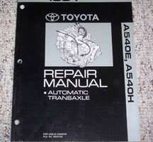 1991 Toyota Camry A540E & A540H Automatic Transaxle Service Repair Manual