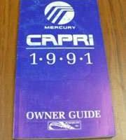 1991 Mercury Capri Owner's Manual