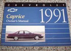 1991 Chevrolet Caprice Owner's Manual