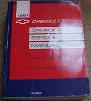 1991 Chevrolet Cavalier Service Manual