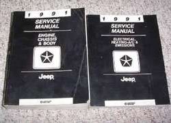 1991 Jeep Grand Wagoneer Shop Service Repair Manual
