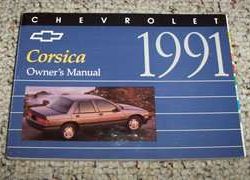 1991 Chevrolet Corsica Owner's Manual