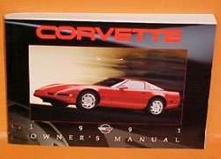 1991 Chevrolet Corvette Owner's Manual