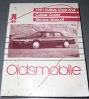 1991 Oldsmobile Cutlass Ciera & Cutlass Cruiser Service Manual