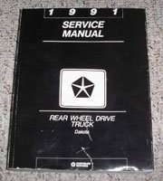 1991 Dodge Dakota Service Manual