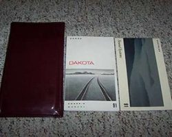 1991 Dodge Dakota Owner's Manual Set