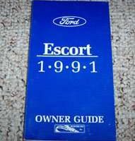 1991 Ford Escort Owner's Manual