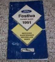 1991 Ford Festiva Owner's Manual