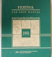 1991 Ford Festiva Service Manual