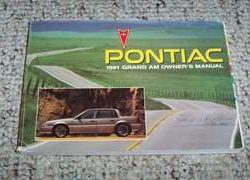 1991 Pontiac Grand Am Owner's Manual