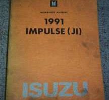 1991 Isuzu Impulse Service Manual