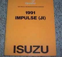 1991 Isuzu Impulse Electrical Wiring Diagram Troubleshooting Manual