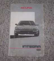 1991 Acura Integra 4 Door Owner's Manual