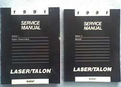 1991 Plymouth Laser Service Manual