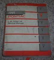 1991 Pontiac LeMans Service Manual