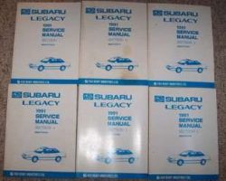 1991 Subaru Legacy Service Manual