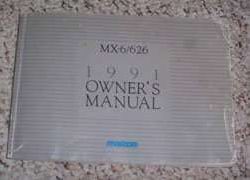 1991 Mazda MX-6 & 626 Owner's Manual