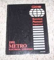 1991 Geo Metro Electrical Diagnosis Manual