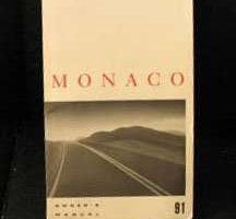 1991 Dodge Monaco Owner's Manual
