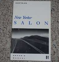 1991 Chrysler New Yorker Salon Owner's Manual