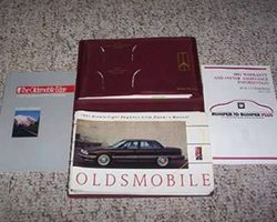 1991 Oldsmobile Ninety-Eight Regency Elite Owner's Manual Set