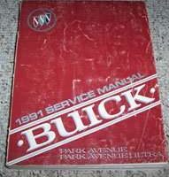 1991 Buick Park Avenue & Park Avenue Ultra Shop Service Repair Manual
