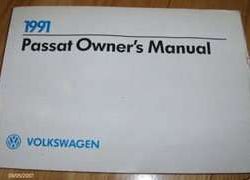 1991 Volkswagen Passat Owner's Manual