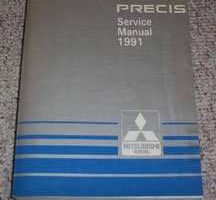 1991 Mitsubishi Precis Service Manual